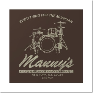 Manny's Music 1935 (Fresh Design) Posters and Art